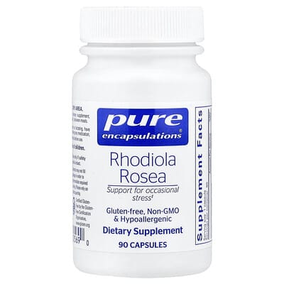 Pure Encapsulations, Rhodiola Rosea, 90 Capsules (100 mg per Capsule)