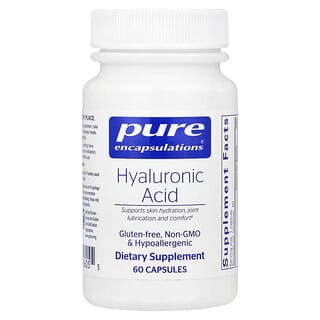 Pure Encapsulations, Hyaluronic Acid, 60 Capsules (70 mg per Capsule)