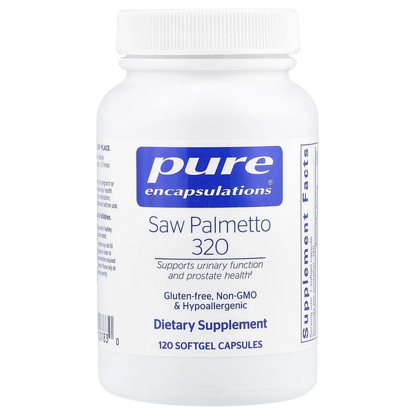 Saw Palmetto 320, 120 Softgel Capsules (320 mg per Softgel)
