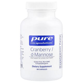 Pure Encapsulations, Cranberry/D-Mannose, 90 Capsules