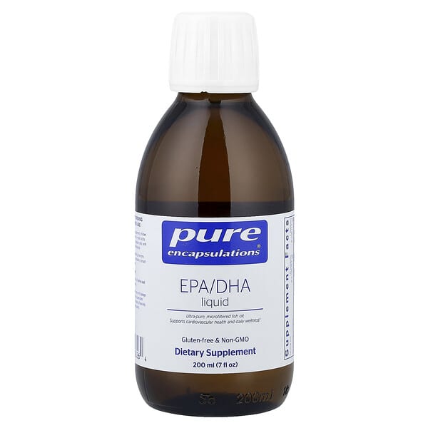 Pure Encapsulations, EPA / DHA Liquid, 7 fl oz (200 ml) — product photo 1
