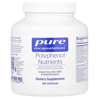 Pure Encapsulations, ポリフェノールニュートリエント、180粒