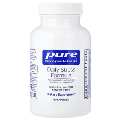 Pure Encapsulations, Daily Stress Formula, 90 Capsules