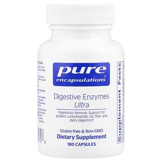 Pure Encapsulations, Пищеварительные ферменты ультра, 180 капсул