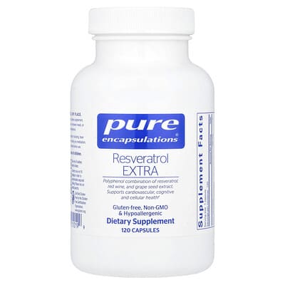 Pure Encapsulations, Extra Strength Resveratrol, 120 Capsules