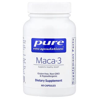 Pure Encapsulations, Maca-3, 60 Capsules