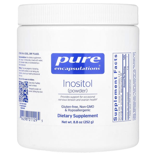 Inositol Powder, 8.8 oz (252 g)