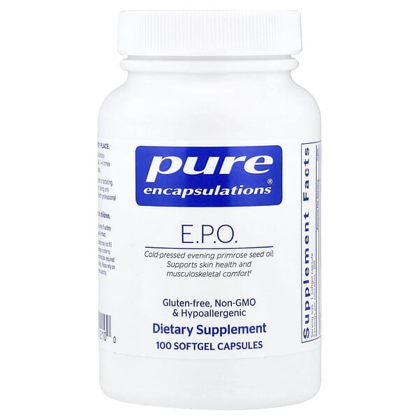 Pure Encapsulations, E.P.O., 100 Softgel Capsules (500 mg per Capsule) — product photo 1