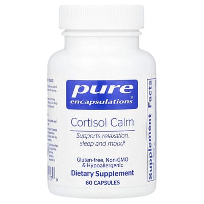 Pure Encapsulations, Cortisol Relief, 60 Capsules