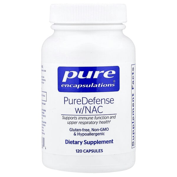Pure Encapsulations, PureDefense With NAC, 120 Capsules — product photo 1