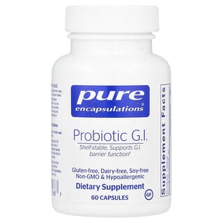 Pure Encapsulations (بيور إنكابسوليشنز)‏, Probiotic GI ، عدد 60 كبسولة