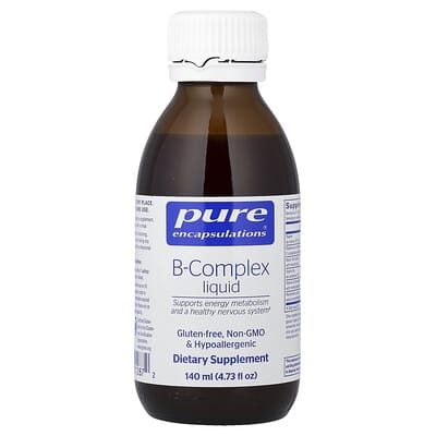 Pure Encapsulations, B-Complex Liquid, 4.73 fl oz (140 ml)