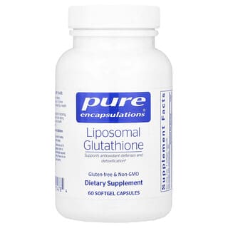 Pure Encapsulations, Glutathion liposomal, 60 capsules à enveloppe molle