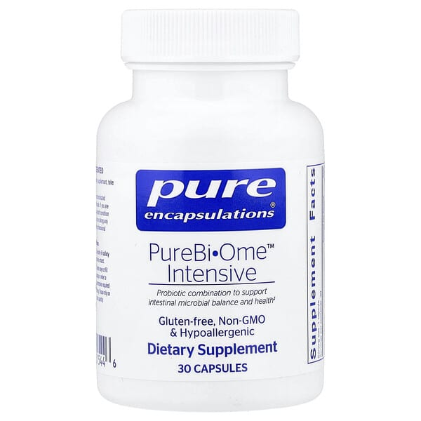 Pure Encapsulations, PureBI•Ome™ Intensive, 30 Capsules — product photo 1