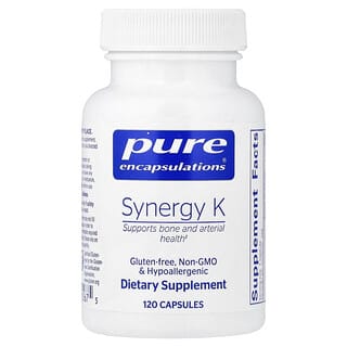 Pure Encapsulations, Synergy K, 120 Capsules