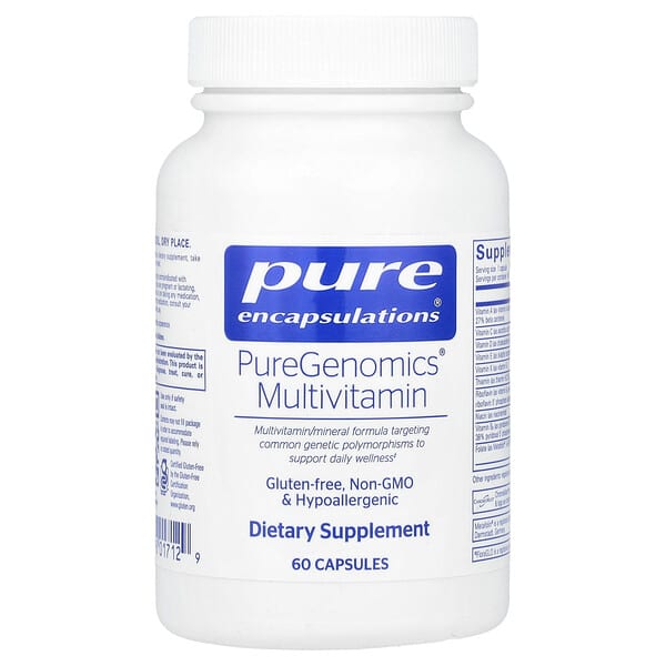 PureGenomics® Multivitamin, 60 Capules