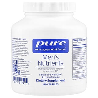 Pure Encapsulations, Nutriments pour hommes, 180 capsules