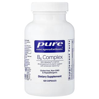 Pure Encapsulations, B6 Complex, 120 Capsules