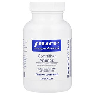 Pure Encapsulations, Cognitive Aminos, 120 Capsules
