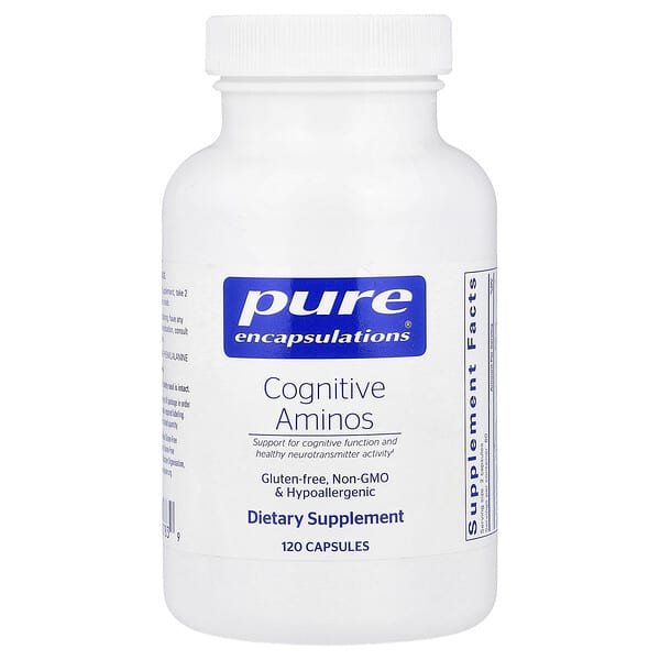Pure Encapsulations, Cognitive Aminos, 120 Capsules — product photo 1