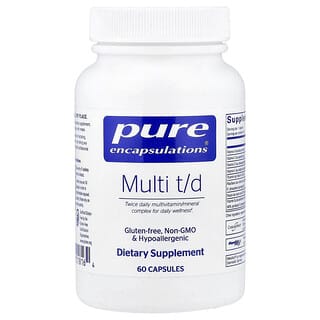Pure Encapsulations, Multi T/D, 60 Capsules