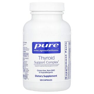 Pure Encapsulations, Complexe de soutien pour la thyroïde, 120 capsules