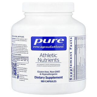 Pure Encapsulations, Athletic Nutrients, 180 Capsules