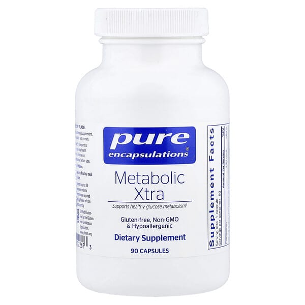 Pure Encapsulations, Metabolic Xtra, 90 Capsules — product photo 1