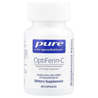 Pure Encapsulations, OptiFerin-C, 60 capsule