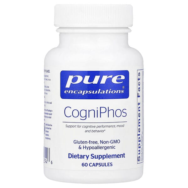 Pure Encapsulations, CogniPhos, 60 Capsules (Discontinued Item) — product photo 1