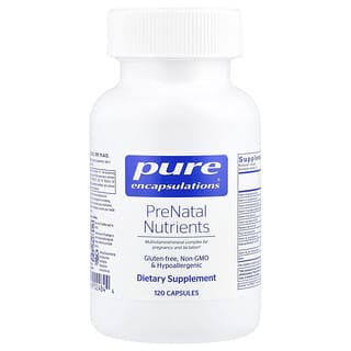 Pure Encapsulations, PreNatal Nutrients, PreNatal Nährstoffe, 120 Kapseln