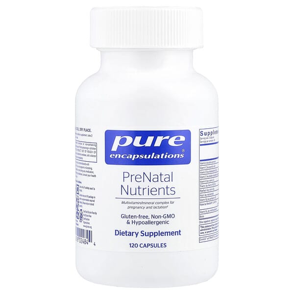 PreNatal Nutrients, 120 Capsules
