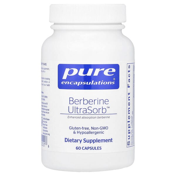 Pure Encapsulations, Berberine UltraSorb™,，550 毫克，60 粒膠囊