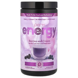 Perk Energy, Berries and Cream, 13.55 oz (384 g)