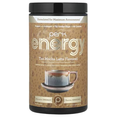Perk Energy, Brown Mocha Latte, 14.4 oz (402 g)