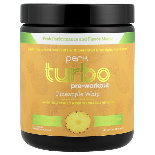 Turbo, Pre-Workout, Pineapple Whip, 10.9 oz (304 g)