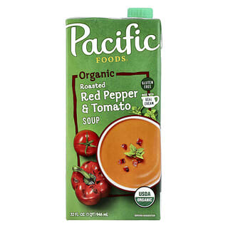 Pacific Foods, Organic Roasted Red Pepper & Tomato Soup, 32 fl oz (946 ml)