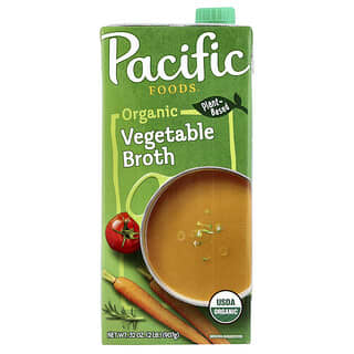 Pacific Foods‏, مرق الخضراوات العضوي ، 32 أونصة (907 جم)
