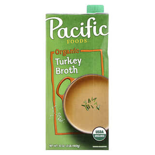 Pacific Foods, Organic Turkey Broth, 32 oz (907 g)