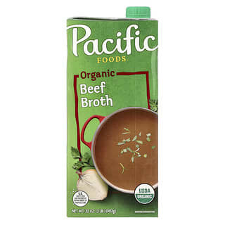 Pacific Foods, Organic Beef Broth, 32 oz (907 g)