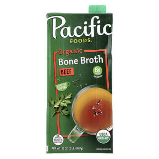 Pacific Foods, Organic Bone Broth, Beef, 32 oz (907 g)