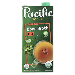 Pacific Foods, Organic Bone Broth, Beef, 32 oz (907 g)