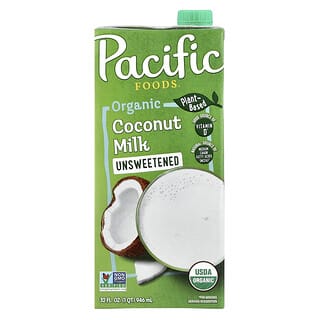Pacific Foods, Organic Coconut Milk, Unsweetened, 32 fl oz (946 ml)