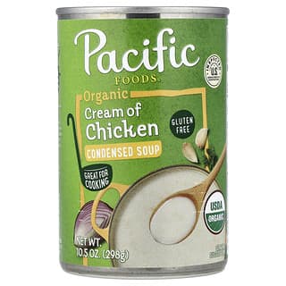 Pacific Foods, Organic Cream of Chicken, Bio-Hühnchencreme, kondensierte Suppe, 298 g (10,5 oz.)