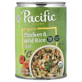 Pacific Foods, Organic Chicken & Wild Rice Soup, 16.3 oz (463 g)