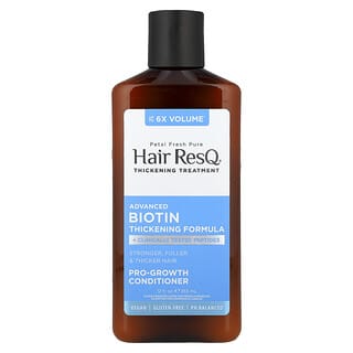 Petal Fresh, Hair ResQ Thickening Treatment, уплътняващ балсам с оригинална формула без тегло, за изтъняла коса, 12 течни унции (355 ml)