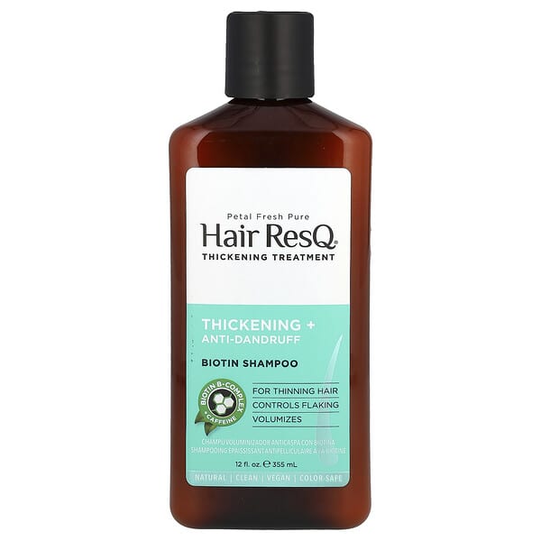 Petal Fresh, Hair ResQ®, 강화 트리트먼트, 비오틴 샴푸, 355ml(12fl oz)
