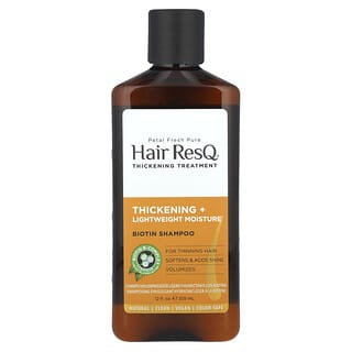 Petal Fresh, Hair ResQ®, Shampooing à la biotine, Pour cheveux fins, 355 ml