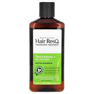 Petal Fresh, Hair ResQ, Shampooing à la biotine, Épaississant + Contrôle du sébum, 355 ml
