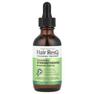 Petal Fresh, Hair ResQ®, Rosemary Hair Oil, Thickening + Strengthening, 2 fl oz (60 ml)